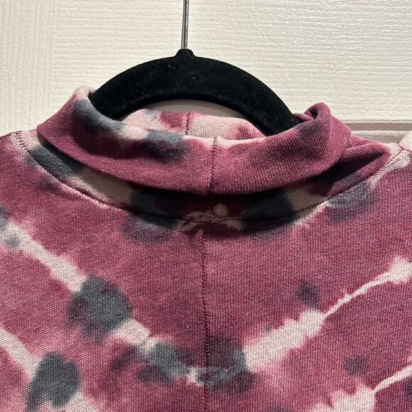 NWT Free People Night Fall Combo Thin Turtleneck Sweater, Size Medium - Picture 7 of 10